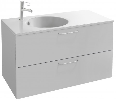 Мебель для раковины-столешницы ODEON RIVE GAUCHE 100 СМ, 2 ящика, ручки хром