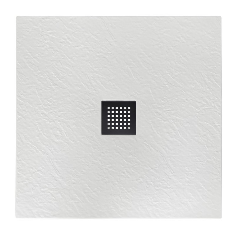 Поддон из искусственного мрамора,белый BelBagno TRAY-MR-UNO-A-90-35-W-NO