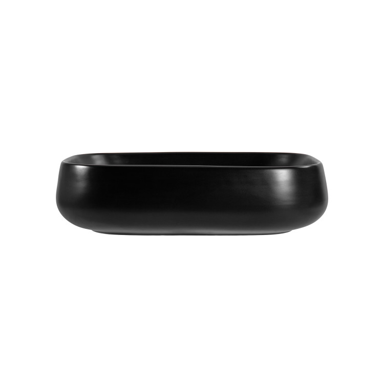 Раковина накладная для установки на столешницу Aquatek AQ5526-MB 560*420*140, матовый черный