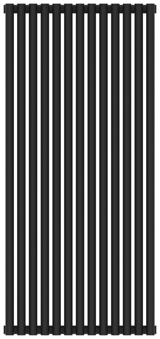 Отопительный радиатор Сунержа Эстет-11 1200х585 13 секций Тёмный титан муар