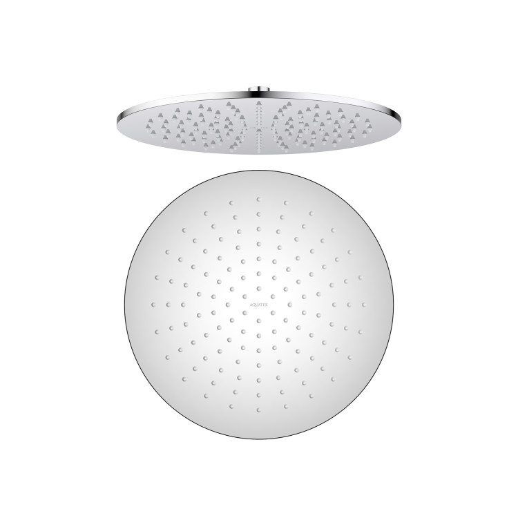 Круглый верхний душ 300*7 мм Aquatek AQ2079CR