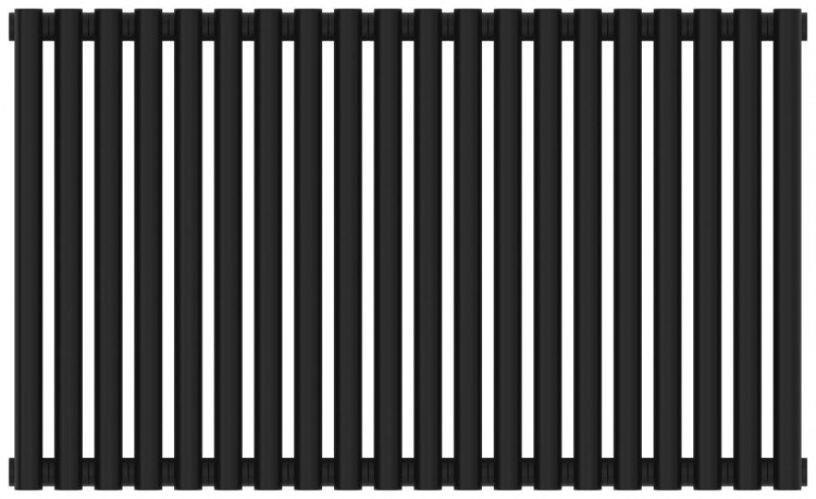 Отопительный радиатор Сунержа Эстет-11 500х900 20 секций Матовый чёрный