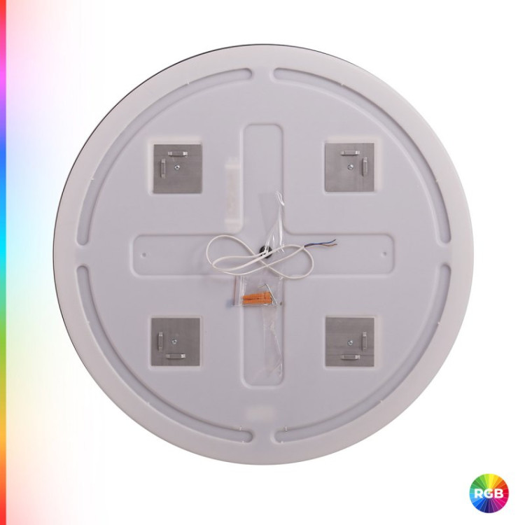 Зеркало со встроенной разноцветной подсветкой RGB и сенсорным выключателем 12V, 220-240V Cezares CZR-SPC-MC-1000-800-RGB-TCH