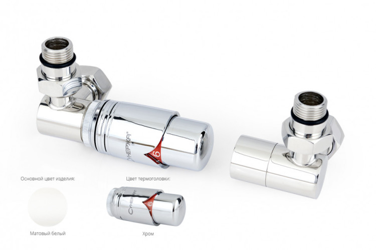 Автоматический терморегулятор Сунержа 3D левый G 1/2