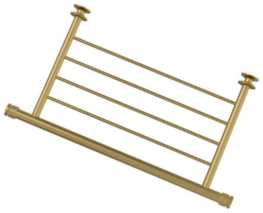 Полка прямая Сунержа 4П 370 Состаренная латунь