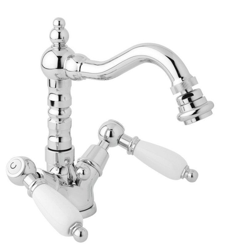 Смеситель для биде с донным клапаном Cezares FIRST-BS2-03/24-Bi