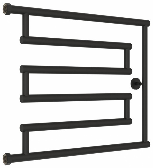 Полотенцесушитель водяной Сунержа High-Tech model &quot;L+&quot; 500х650 Тёмный титан муар