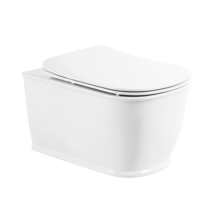 Сиденье быстросъемное, дюропласт, soft close, металлическое крепление BelBagno BB10150SC