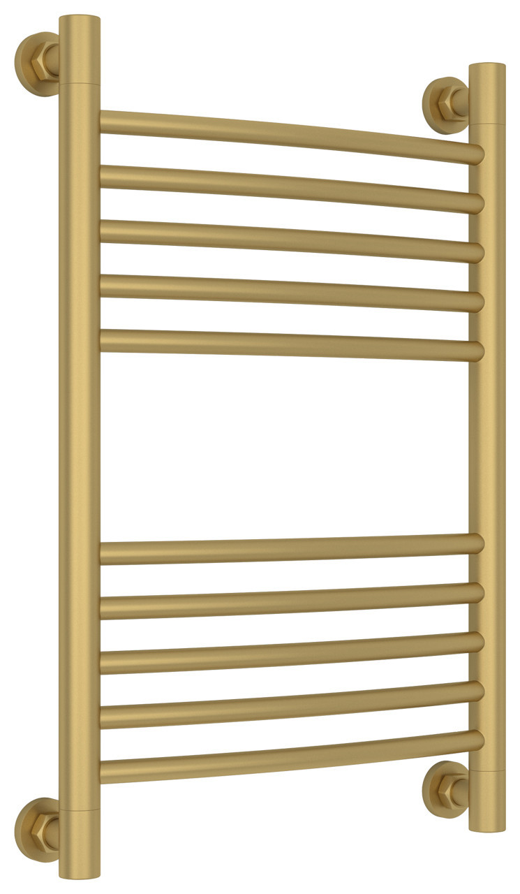 Полотенцесушитель водяной Сунержа Богема+ выгнутая 600х400 Матовое золото