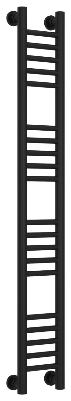 Полотенцесушитель водяной Сунержа Богема+ прямая 1200х150 Матовый чёрный