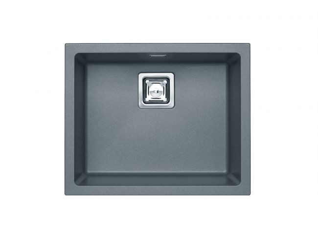 Мойка ALVEUS QUADRIX 50 GRANITAL+ STEEL-G04M 560X460X200 с сифоном 1133398,