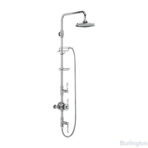 Душевая стойка c внешним термостатом BF3S c душевой насадкой 6''