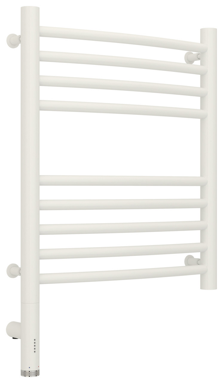 Полотенцесушитель электрический Сунержа Богема 3.0 выгнутая 500х400 МЭМ левый Матовый белый