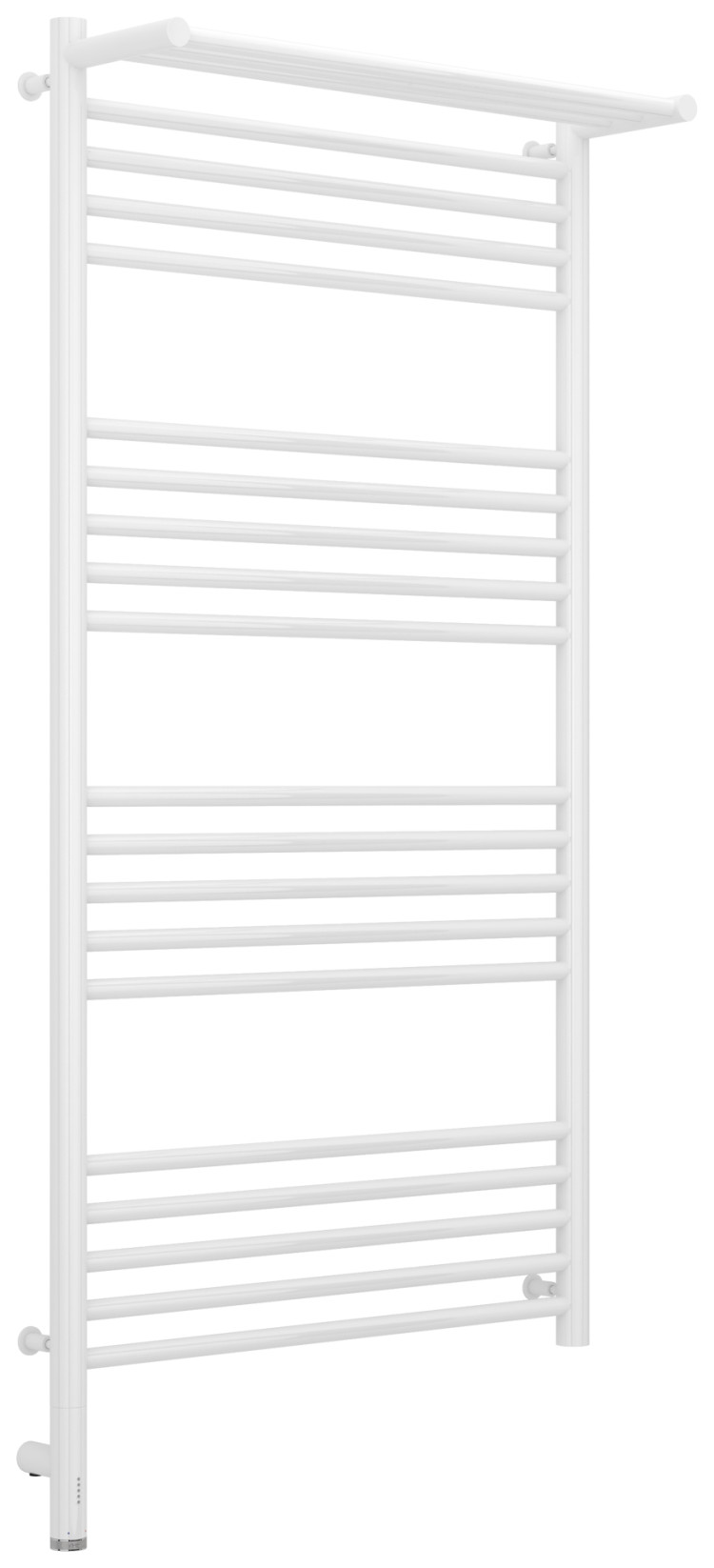 Полотенцесушитель электрический Сунержа Богема с полкой 3.0 1200х600 / МЭМ левый Белый