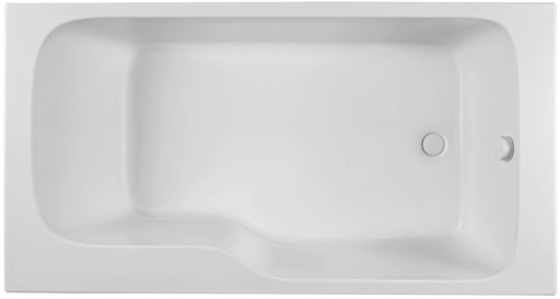 Ванна 160 х 85 см, правосторонняя Jacob Delafon BAIN-DOUCHE MALICE E6D066R-00