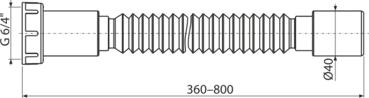 Гибкое соединение 6/4