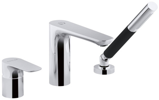 Однорычажный смеситель для ванны/душа Jacob Delafon ALEO E72292-CP