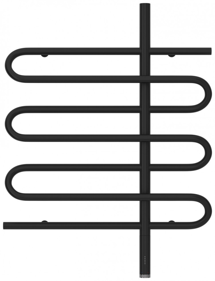 Полотенцесушитель электрический Сунержа Эпатаж 3.0 800х600 МЭМ правый Матовый чёрный