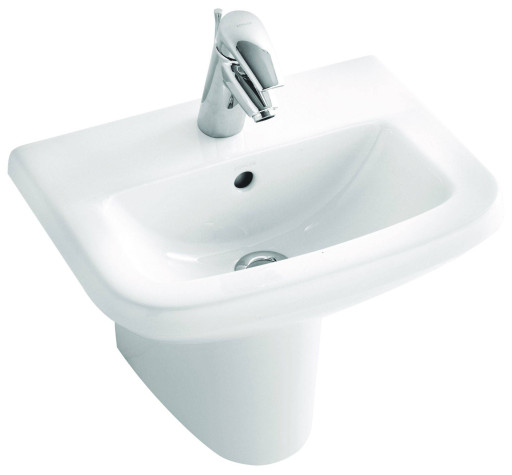 Рукомойник (45 х 33,5 см) с одним отверстием для смесителя. Jacob Delafon PANACHEE1439-00