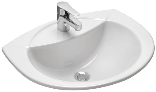 Встраиваемая накладная раковина 56 х 48 см Jacob Delafon ODEONE1061-00