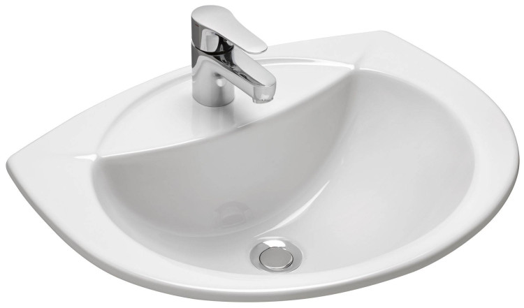 Встраиваемая накладная раковина 56 х 48 см Jacob Delafon ODEONE1061-00