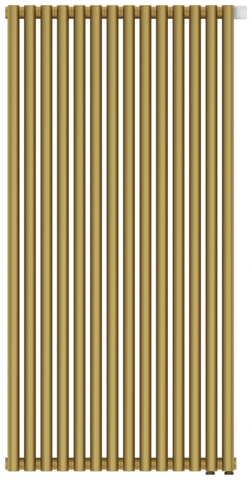 Отопительный радиатор Сунержа Эстет-00 EU50 1200х630 14 секций Матовое золото