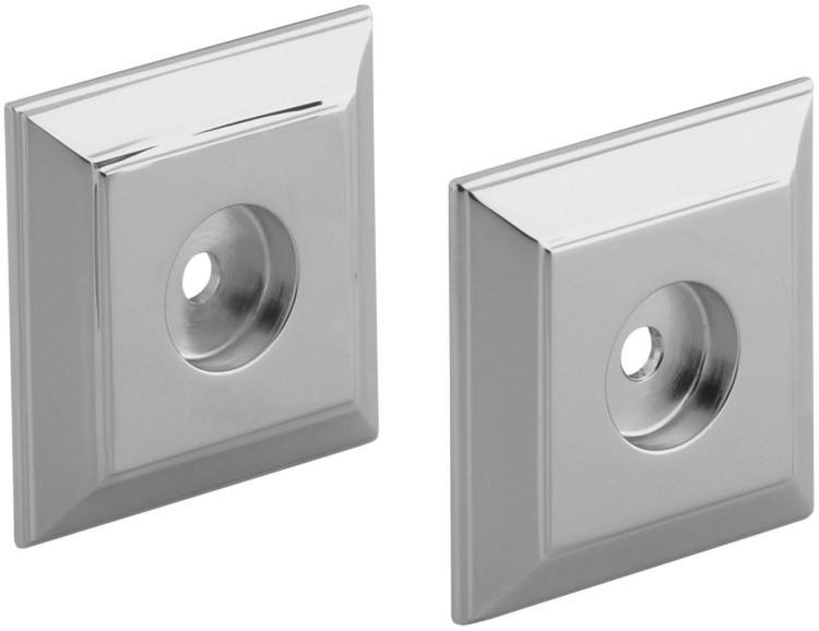 Квадратные декоративные заглушки, классический дизайн Jacob Delafon EO E421-CP