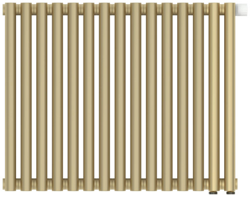 Отопительный радиатор Сунержа Эстет-00 EU50 500х675 15 секций Матовая шампань
