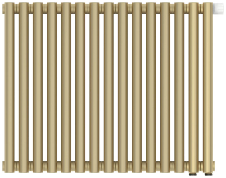 Отопительный радиатор Сунержа Эстет-00 EU50 500х675 15 секций Матовая шампань