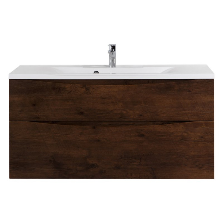 База под раковину подвесная с двумя выкатными ящиками 1200x450x600 BelBagno MARINO-H60-1200-2C-SO-BL-P