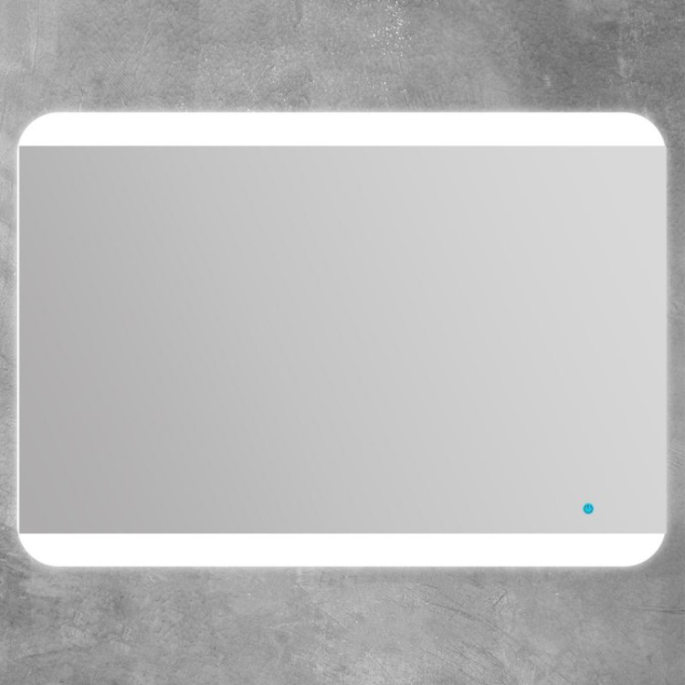 Зеркало со встроенной LED подсветкой и сенсорным выключателем Touch System, реверсивное Cezares 45005