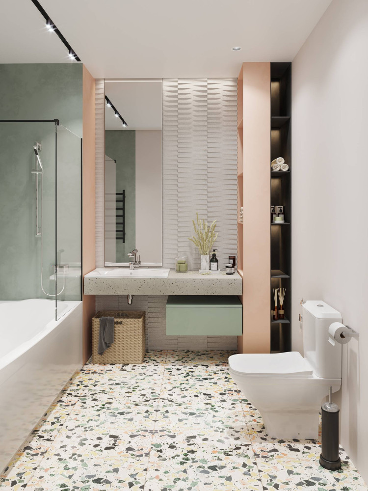 Унитаз-компакт Santek Лайн с горизонтальным выпуском, Rimless 1WH501573