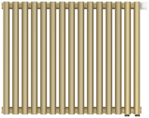 Отопительный радиатор Сунержа Эстет-11 EU50 500х675 15 секций Матовая шампань