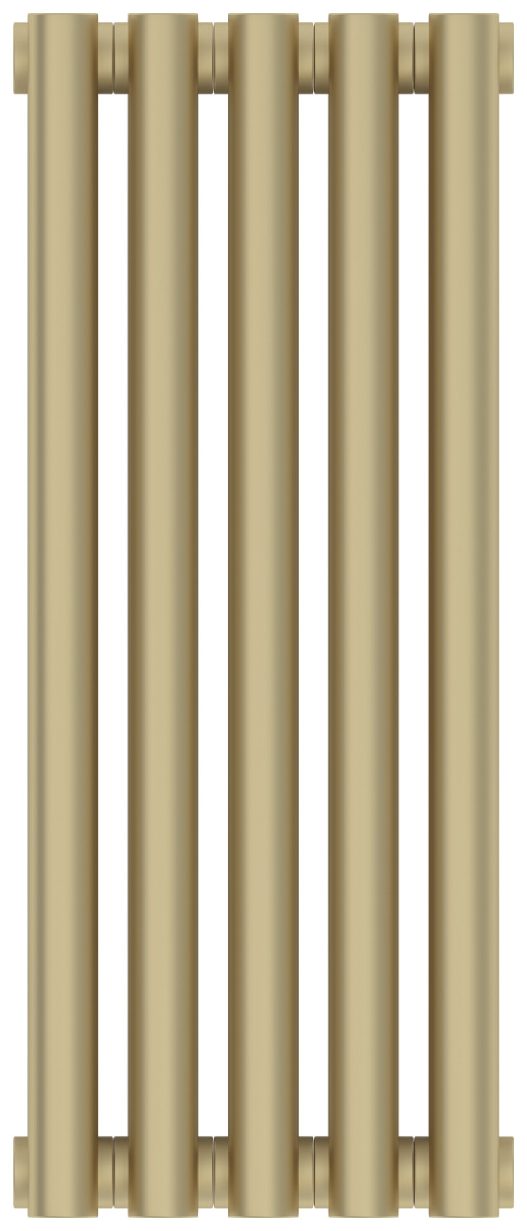 Отопительный радиатор Сунержа Эстет-0 500х225 5 секций Матовая шампань