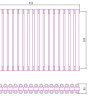Отопительный радиатор Сунержа Эстет-00 500х855 19 секций Без покрытия