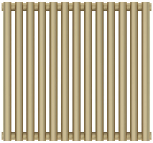 Отопительный радиатор Сунержа Эстет-11 500х585 13 секций Матовая шампань