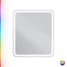 Зеркало со встроенной разноцветной подсветкой RGB и сенсорным выключателем 12V, 220-240V Cezares CZR-SPC-MC-1200-800-RGB-TCH