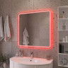 Зеркало со встроенной разноцветной подсветкой RGB и сенсорным выключателем 12V, 220-240V Cezares CZR-SPC-MC-1200-800-RGB-TCH
