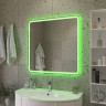 Зеркало со встроенной разноцветной подсветкой RGB и сенсорным выключателем 12V, 220-240V Cezares CZR-SPC-MC-1200-800-RGB-TCH