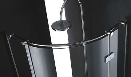 Душевой уголок BERGAMO-R-2-ARCO Cezares BERGAMO-W-R-2-100-ARCO-C-Cr-IV