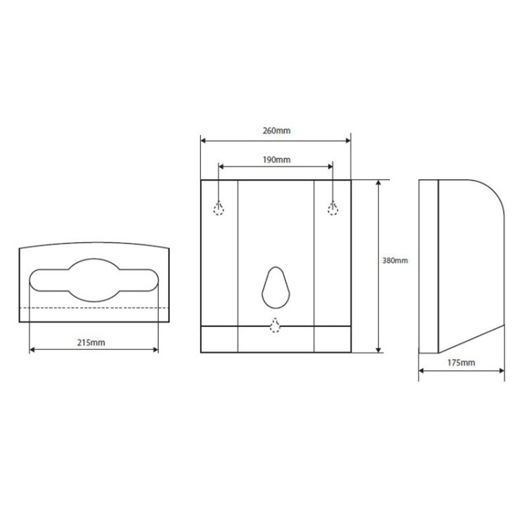 Диспенcер для бумажных полотенец Bemeta 121103106