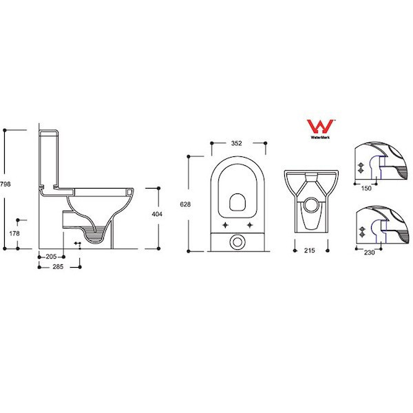 Унитаз-компакт Guralvit Compact KO00KRK58 (Slim)