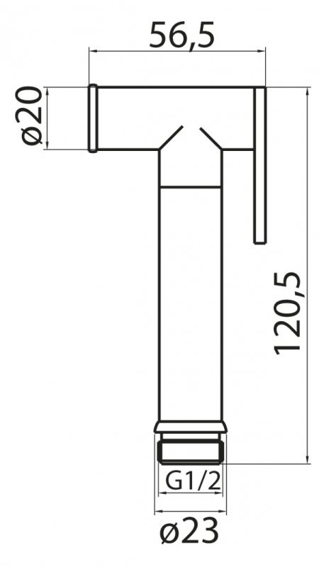 Душ гигиенический Cezares CZR-ID2-NOP