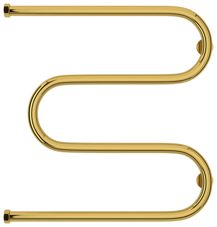 Полотенцесушитель водяной Сунержа М-образный+ 600х600 Золото