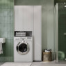 Шкаф - колонна AQUATON Лондри белый, для стиральной машины 1A260503LH010
