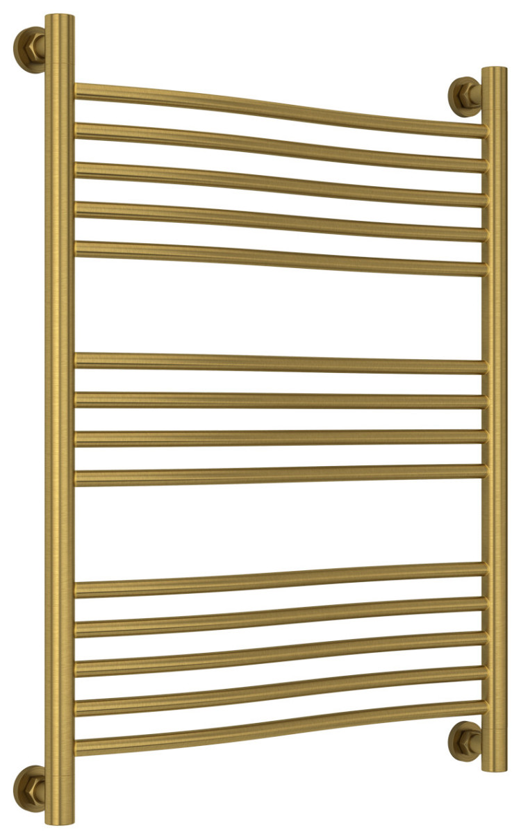 Полотенцесушитель водяной Сунержа Флюид+ 800х600 Состаренная латунь