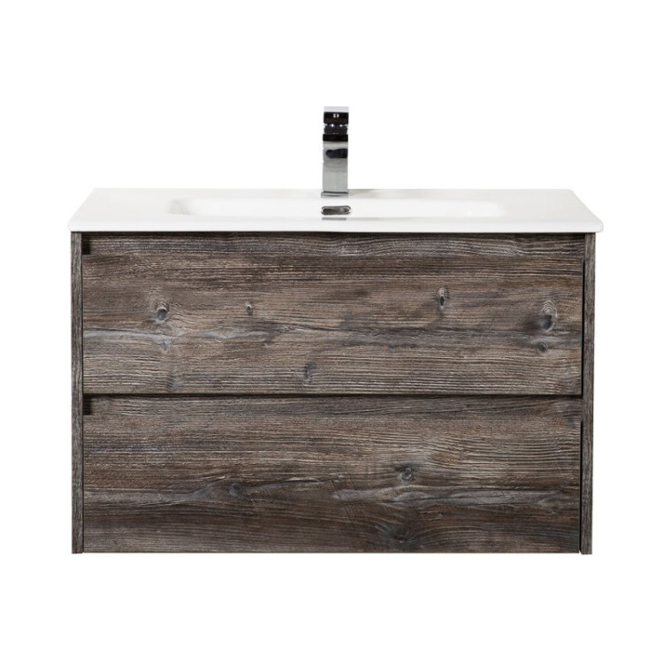 База под раковину подвесная с двумя выкатными ящиками BelBagno KRAFT-800-2C-SO-RGB