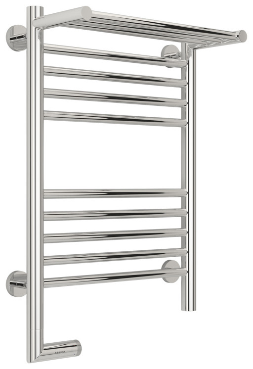 Полотенцесушитель электрический Сунержа Богема с полкой 2.0 600х400 МЭМ левый RAL 3015 Светло-розовый