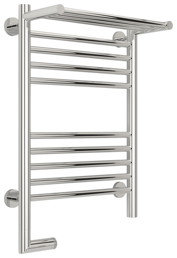 Полотенцесушитель электрический Сунержа Богема с полкой 2.0 600х400 МЭМ левый RAL 3015 Светло-розовый