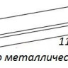 База под металлический каркас подвесная с одним выкатным ящиком c механизмами PUSH (BLUM) и функцией плавного закрывания, без верхней крышки, 120x46x25 Cezares CADRO-120-1C-SO-BG-BLUM